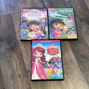 Nickelodeon Dora the Explorer and Strawberry Shortcake Toy Set - Vibrant Colors
